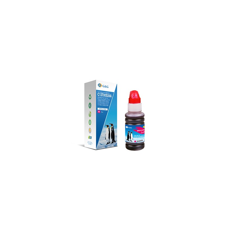 G&G kompatybilny ink / tusz z C13T00S34A, NPR-E103M-70ml-B, magenta
