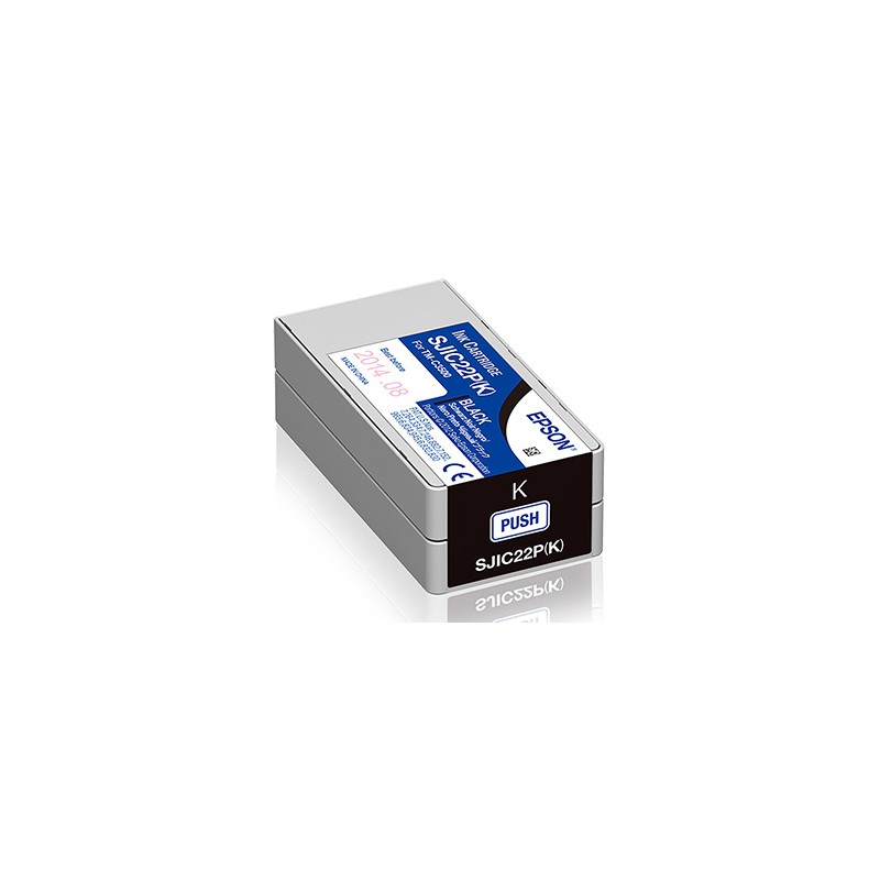 Epson oryginalny ink / tusz C33S020601, z SJIC22P(K), black