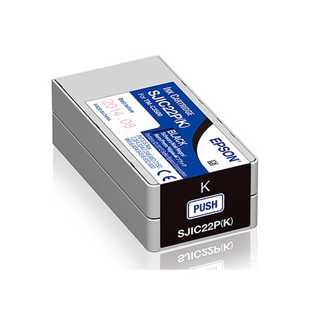 Epson oryginalny ink / tusz C33S020601, z SJIC22P(K), black