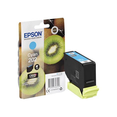 Epson oryginalny ink / tusz C13T02F24010, 202, cyan, 300 (bar.)s, 1x4.1ml