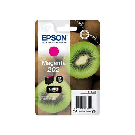 Epson oryginalny ink / tusz C13T02F34010, 202, magenta, 1x4.1ml
