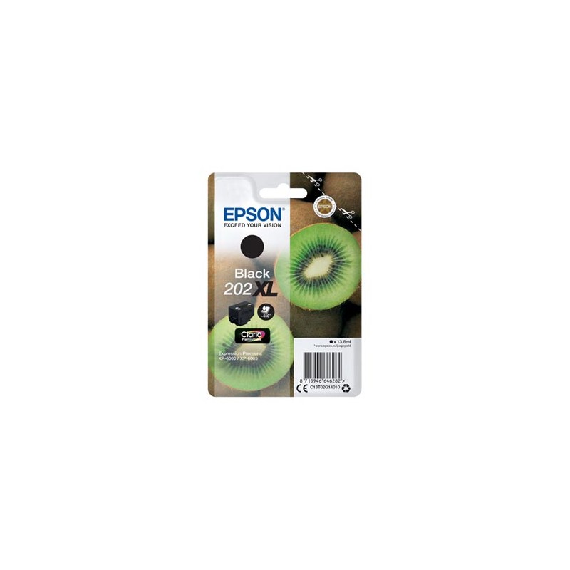 Epson oryginalny ink / tusz C13T02G14010, 202 XL, black, 1x13.8ml