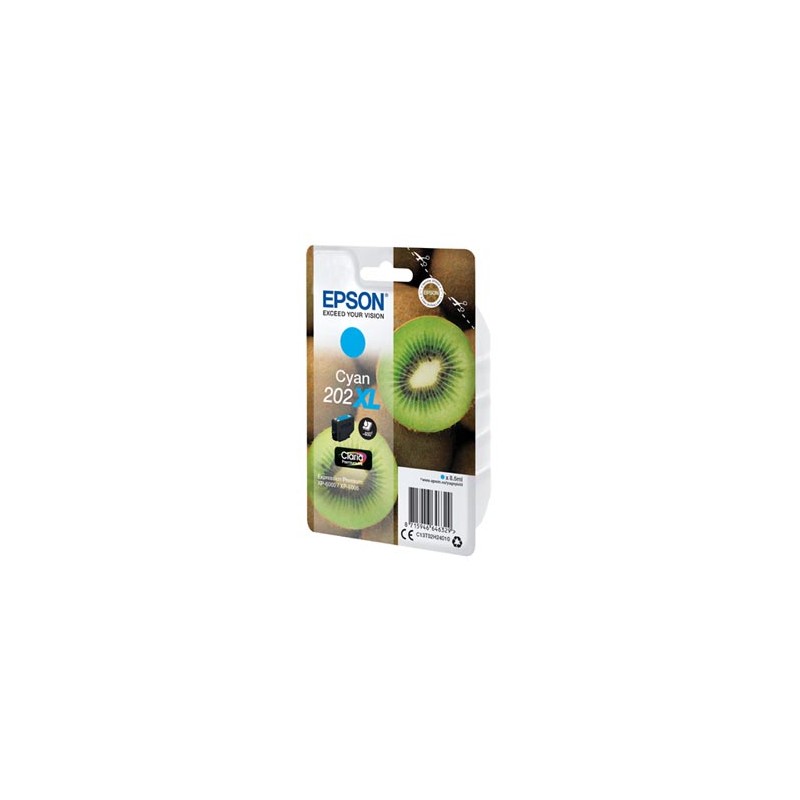Epson oryginalny ink / tusz C13T02H24010, 202 XL, cyan, 8.5ml