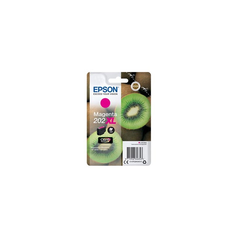 Epson oryginalny ink / tusz C13T02H34010, 202 XL, magenta, 8.5ml