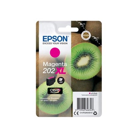 Epson oryginalny ink / tusz C13T02H34010, 202 XL, magenta, 8.5ml