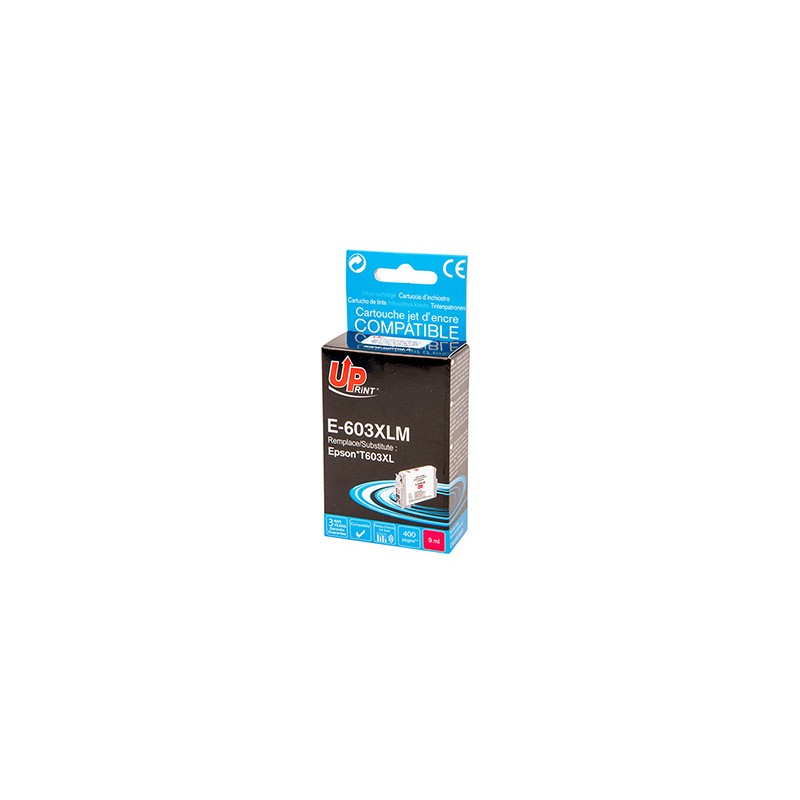 UPrint kompatybilny ink / tusz z C13T03A34010, 603XL, E-603XLM, magenta, 400s, 9ml
