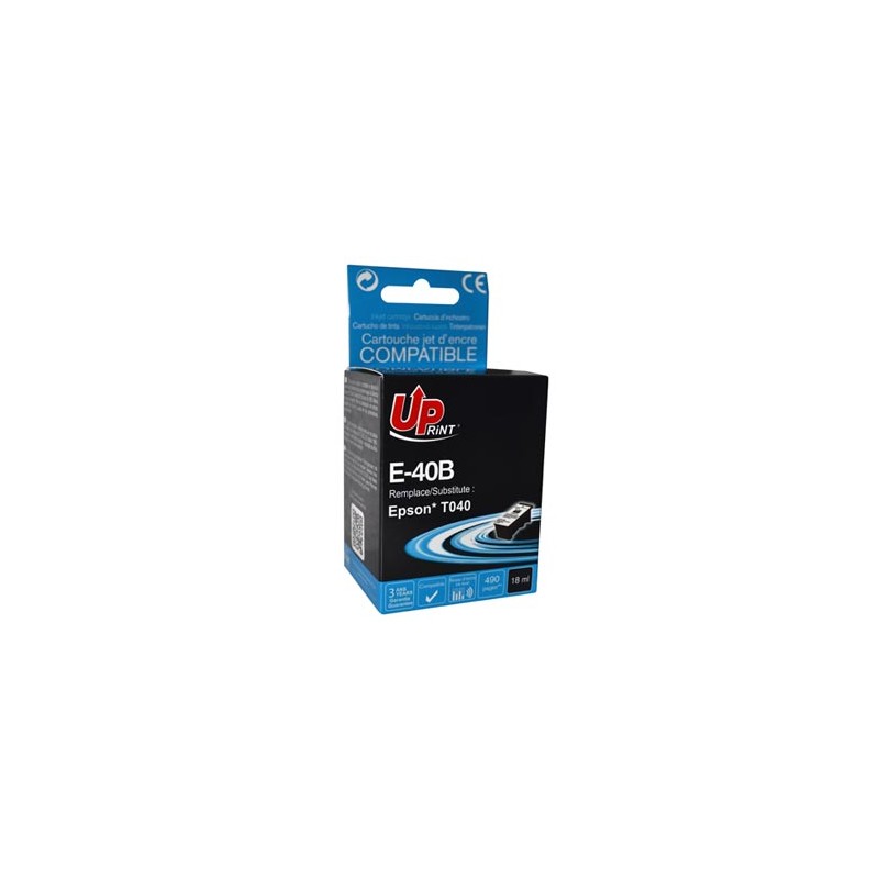 UPrint kompatybilny ink / tusz z C13T040140, E-40B, black, 18ml
