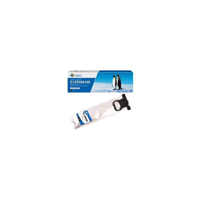 G&G kompatybilny ink / tusz z C13T05A100, NP-E-T05A1BK-A, black, 20000s