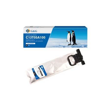 G&G kompatybilny ink / tusz z C13T05A100, NP-E-T05A1BK-A, black, 20000s