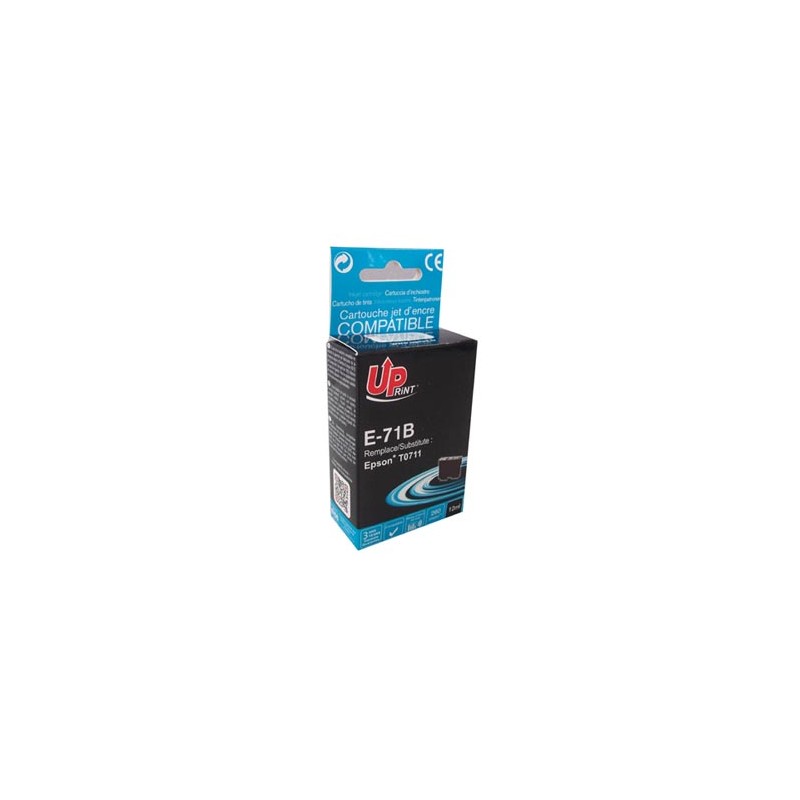 UPrint kompatybilny ink / tusz z C13T07114011, E-71B, black, 12ml
