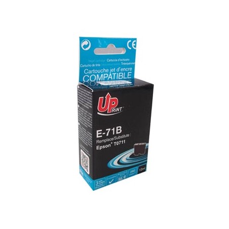UPrint kompatybilny ink / tusz z C13T07114011, E-71B, black, 12ml