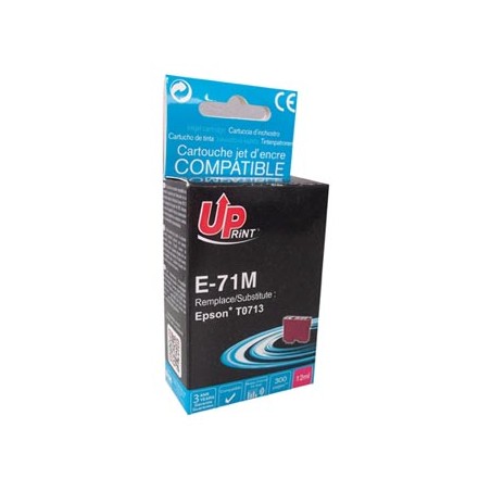 UPrint kompatybilny ink / tusz z C13T07134011, E-71M, magenta, 11ml