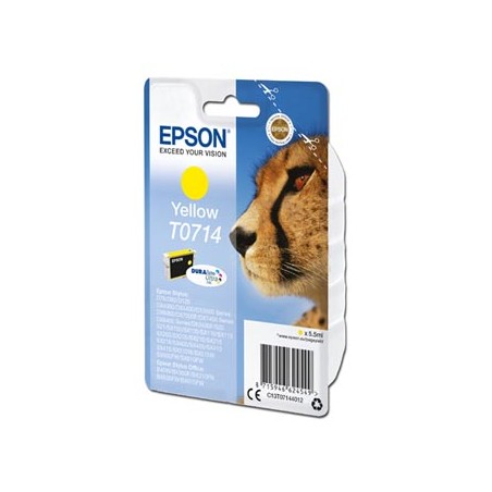 Epson oryginalny ink / tusz C13T07144012, yellow, 5,5ml