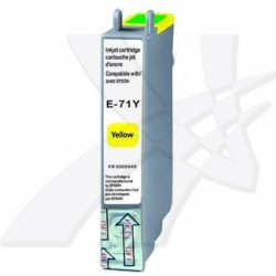 UPrint kompatybilny ink / tusz z C13T07144021, E-71Y, yellow, 10ml