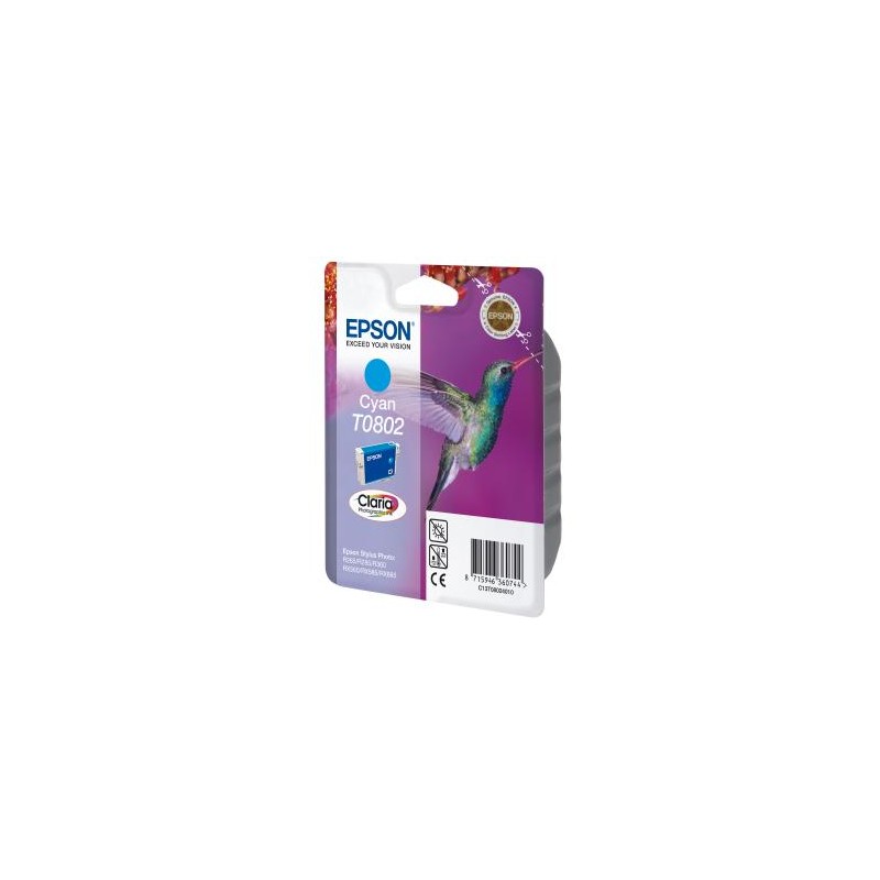 Epson oryginalny ink / tusz C13T08024011, cyan, 7,4ml