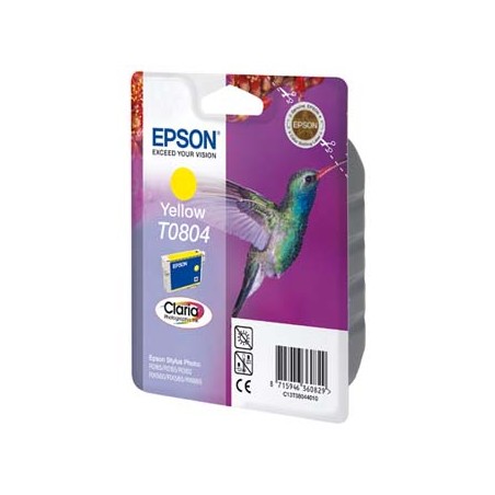 Epson oryginalny ink / tusz C13T08044011, yellow, 7,4ml