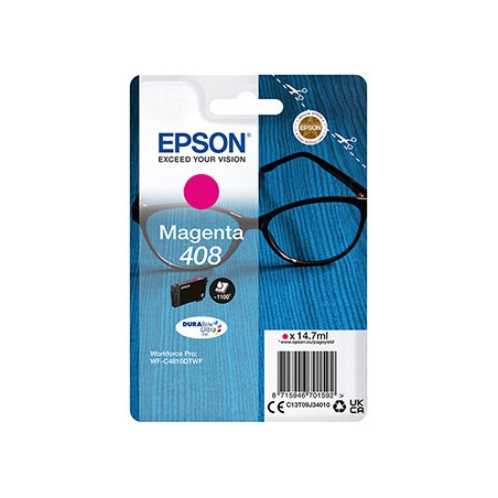Epson oryginalny ink / tusz C13T09J34010, T09J340, 408, magenta, 14.7ml