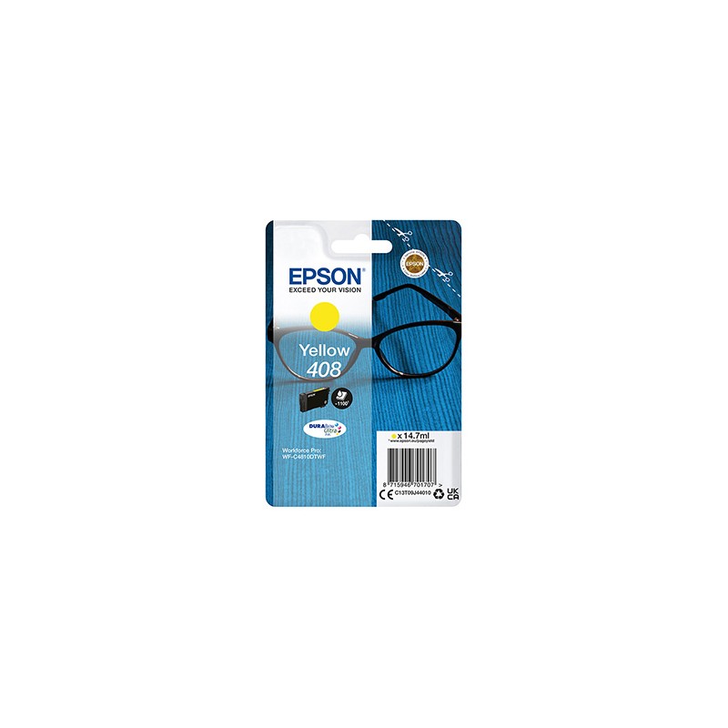 Epson oryginalny ink / tusz C13T09J44010, T09J440, 408, yellow, 14.7ml