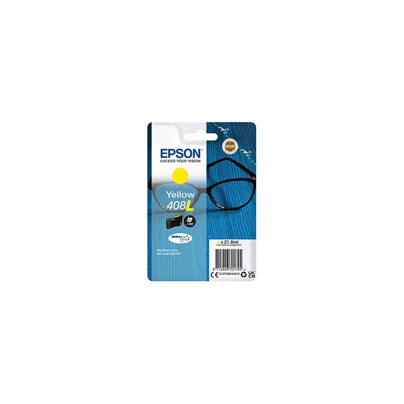 Epson oryginalny ink / tusz C13T09K44010, T09K440, 408L, yellow, 21.6ml