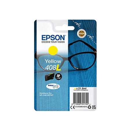 Epson oryginalny ink / tusz C13T09K44010, T09K440, 408L, yellow, 21.6ml