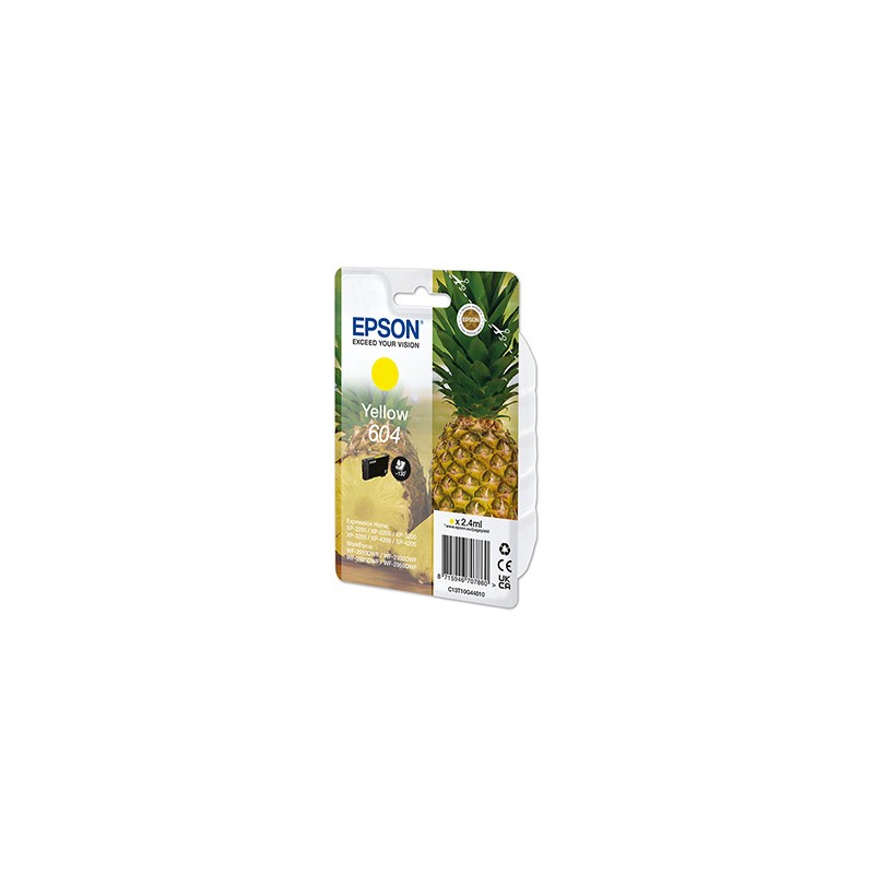 Epson oryginalny ink / tusz C13T10G44010, T10G440, 604, yellow, 2.4ml