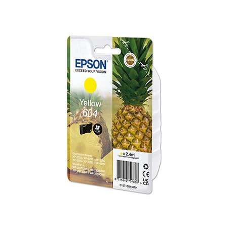 Epson oryginalny ink / tusz C13T10G44010, T10G440, 604, yellow, 2.4ml