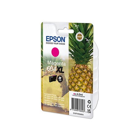 Epson oryginalny ink / tusz C13T10H34010, T10H340, 604XL, magenta, 350s, 4.0ml