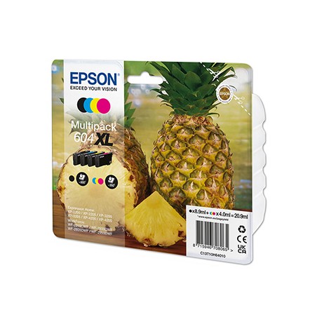 Epson oryginalny ink / tusz C13T10H64010, T10H640, 604XL, CMYK, 3x350/500s, 3x4.0/8.9ml