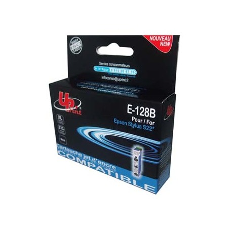 UPrint kompatybilny ink / tusz z C13T12814010, E-128B, black, 200s, 10ml