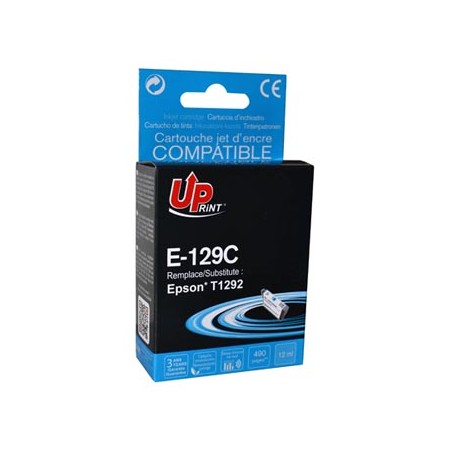 UPrint kompatybilny ink / tusz z C13T12924010, T1292, E-129C, cyan, 10ml