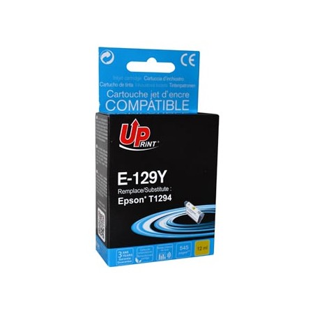 UPrint kompatybilny ink / tusz z C13T12944010, T1294, E-129Y, yellow, 10ml