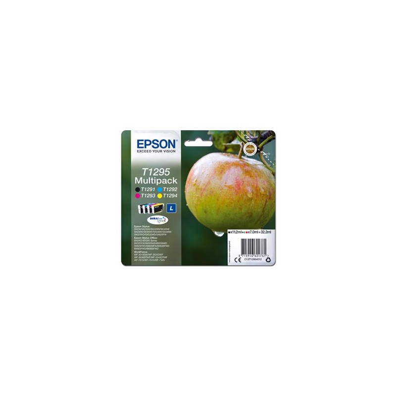 Epson oryginalny ink / tusz C13T12954012, T1295, CMYK, 32,2ml