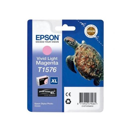 Epson oryginalny ink / tusz C13T15764010, light vivid magenta, 25,9ml