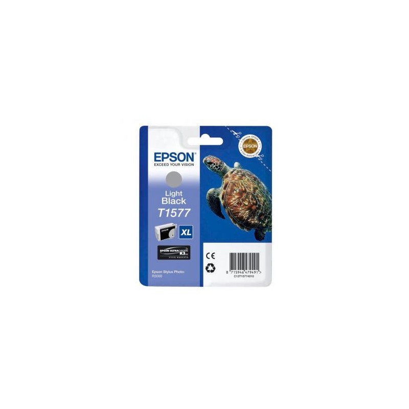 Epson oryginalny ink / tusz C13T15774010, light black, 25,9ml