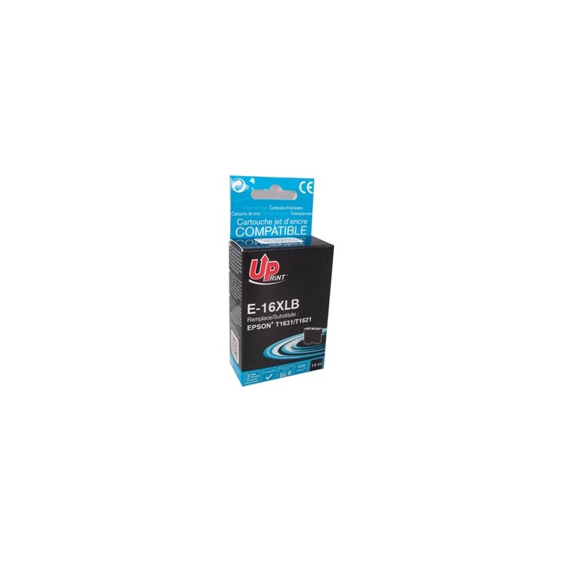 UPrint kompatybilny ink / tusz z C13T16314010, T163140, 16XL, E-16XLB, black, 500s, 14ml