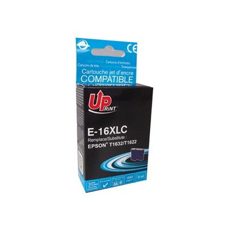 UPrint kompatybilny ink / tusz z C13T16324010, T163240, 16XL, E-16XLC, cyan, 450s, 9ml