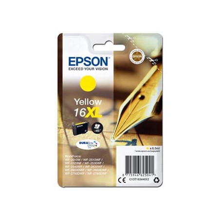 Epson oryginalny ink / tusz C13T16344012, T163440, 16XL, yellow, 6.5ml
