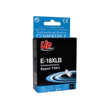 UPrint kompatybilny ink / tusz z C13T18114010, 18XL, E-18XLB, black, 470s, 15ml