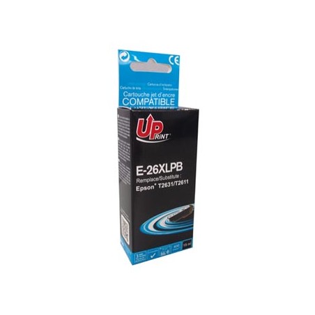 UPrint kompatybilny ink / tusz z C13T26314010, T263140, 26XL, E-26XLPB, photo black, 400s, 15ml