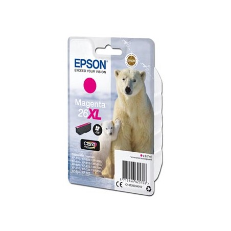 Epson oryginalny ink / tusz C13T26334012, T263340, 26XL, magenta, 9,7ml