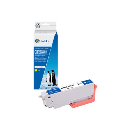 G&G kompatybilny ink / tusz z C13T26344012, NP-R-2634Y, yellow