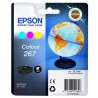 Epson oryginalny ink / tusz C13T26704010, 267, color, 6,7ml