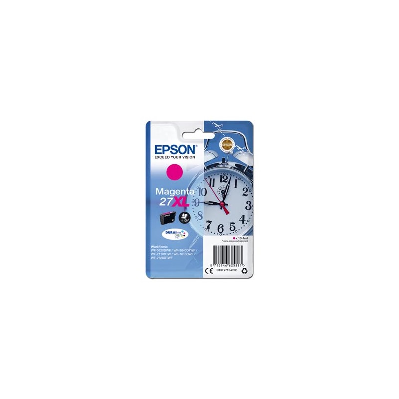 Epson oryginalny ink / tusz C13T27134012, 27XL, magenta, 10,4ml