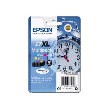 Epson oryginalny ink / tusz C13T27154012, 27XL, color, 3x10,4ml