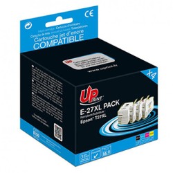 UPrint kompatybilny ink / tusz z C13T271, 27XL, 1xblack/1xcyan/1xmagenta/1xyellow, 1x23 + 3x13ml