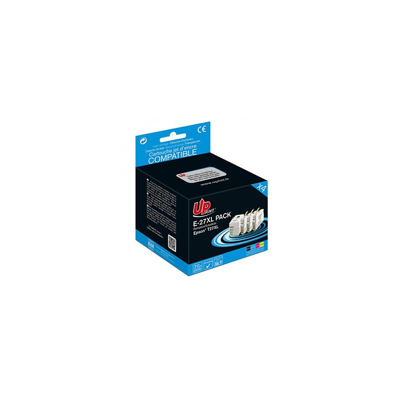 UPrint kompatybilny ink / tusz z C13T271, 27XL, 1xblack/1xcyan/1xmagenta/1xyellow, 1x23 + 3x13ml
