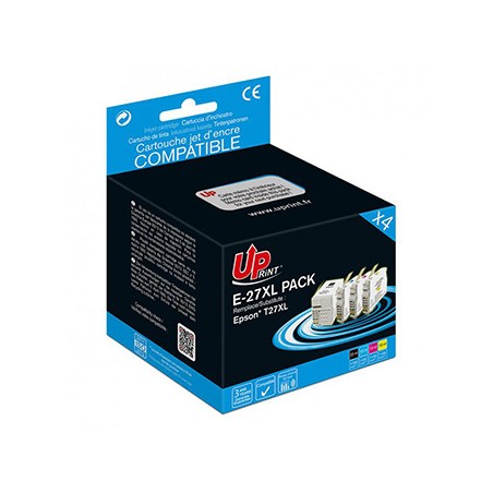 UPrint kompatybilny ink / tusz z C13T271, 27XL, 1xblack/1xcyan/1xmagenta/1xyellow, 1x23 + 3x13ml