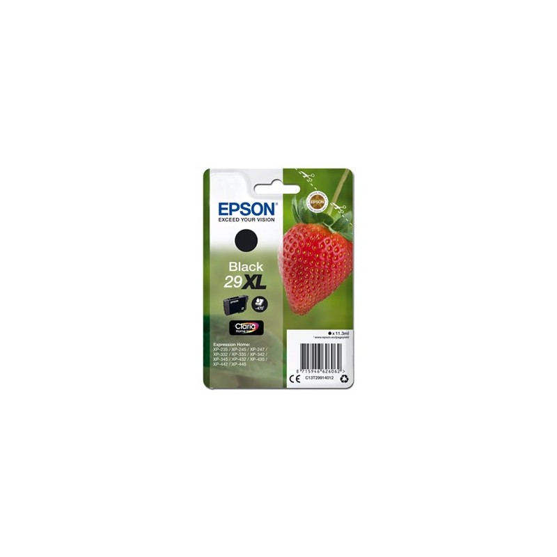 Epson oryginalny ink / tusz C13T29914012, T29XL, black, 11,3ml