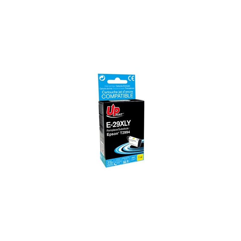 UPrint kompatybilny ink / tusz z C13T29944010, T29XL, E-29XLY, yellow, 450s, 7ml