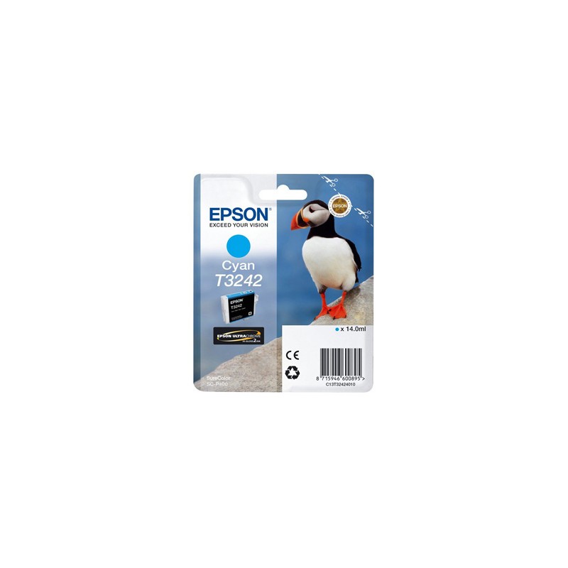 Epson oryginalny ink / tusz C13T32424010, cyan, 14ml